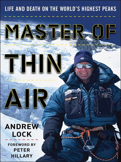 Imagen de portada para Master of Thin Air